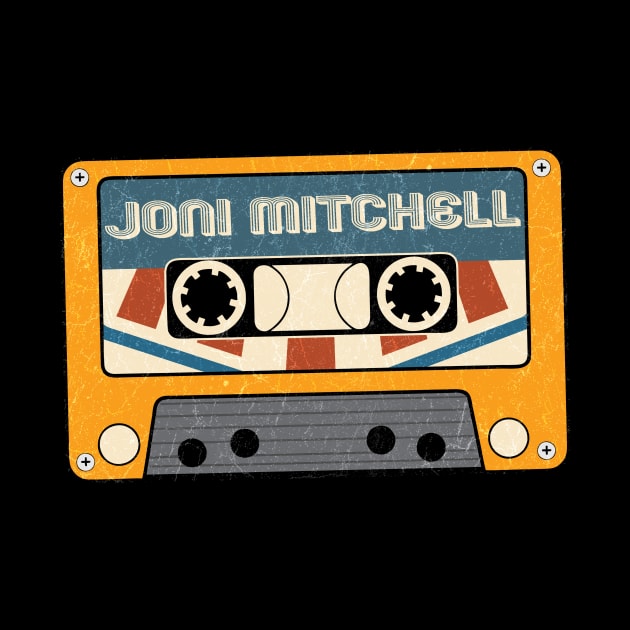 Cassette vintage Joni Mitchell by bardo_bardon