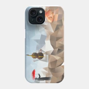 Abstract desert scene Phone Case