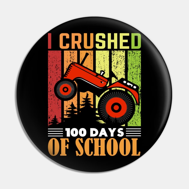 I crushed 100 days of school Pin by Fun Planet