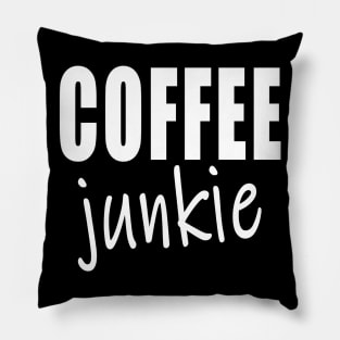 Coffee Junkie Pillow