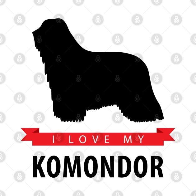 I Love My Komondor by millersye
