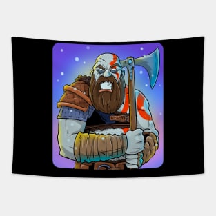 God of War's Kratos Tapestry