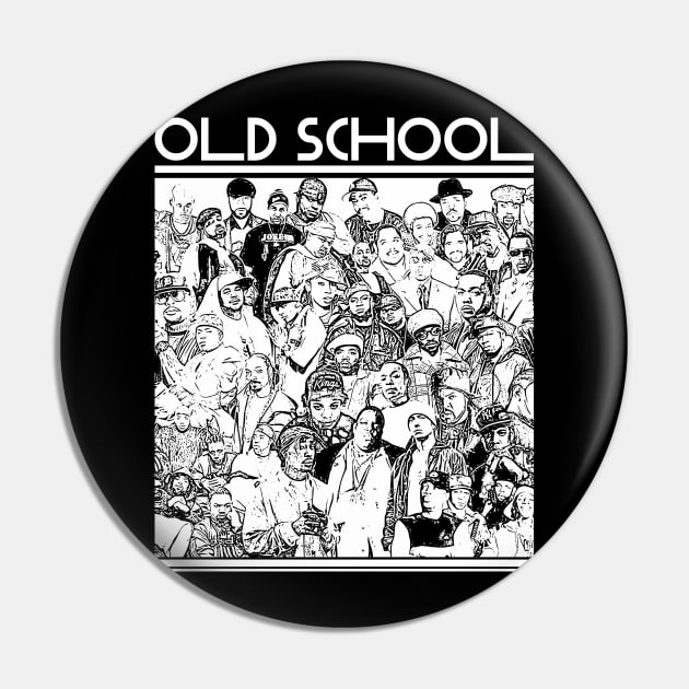 Old school // Hip hop Pin by Degiab