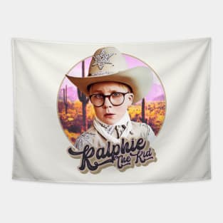 Ralphie The Kid Tapestry