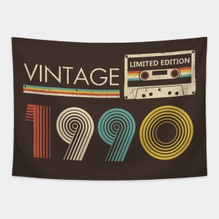 Vintage 1990 Limited Edition Cassette Tapestry