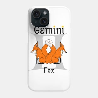 Gemini Fox Phone Case