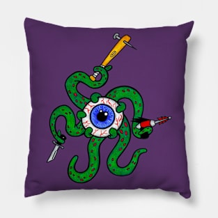 One Eyed Alien Pillow