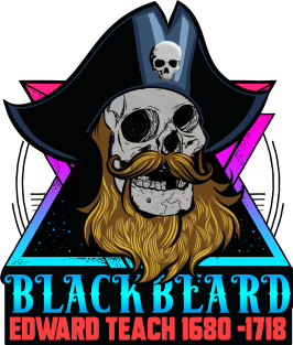 BLACKBEARD PIRATE Magnet