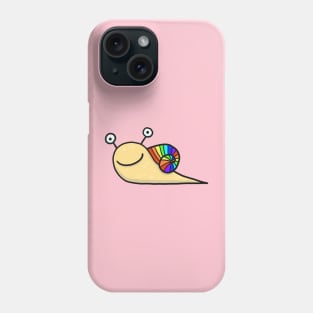 rainbow snail Phone Case