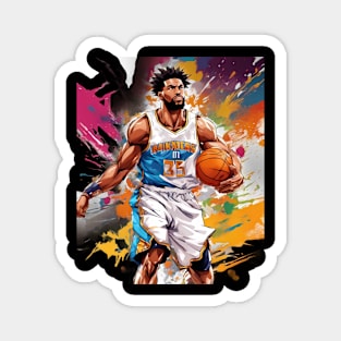 basketball drawing Magnet
