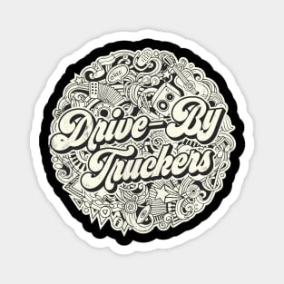 Vintage Circle - Drive By Truckers Magnet