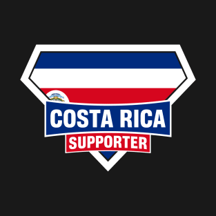 Costa Rica Super Flag Supporter T-Shirt