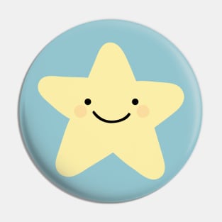 Happy Star Pin