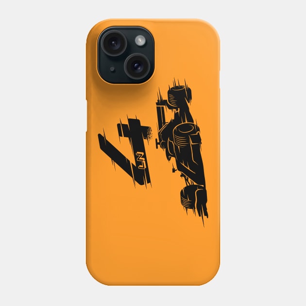 We Race On! 4 [Black] Phone Case by DCLawrenceUK