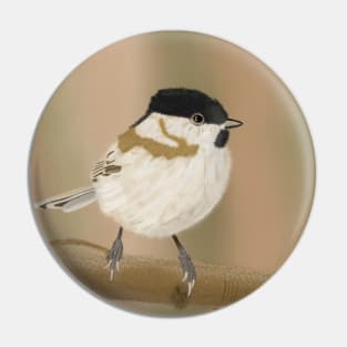 Marsh tit Pin