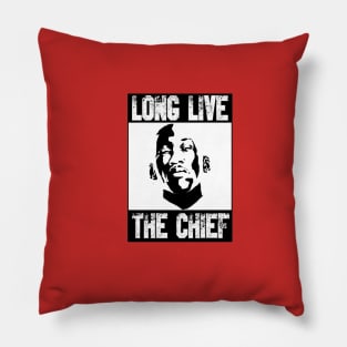 Cotton Mouth "Long Live The Chief" Pillow