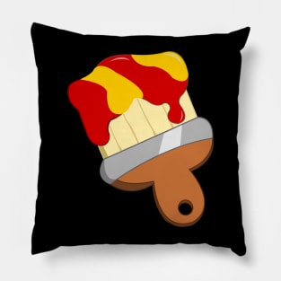 Paintbrush Pillow