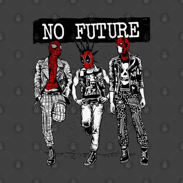 No Future by Dark Planet Tees