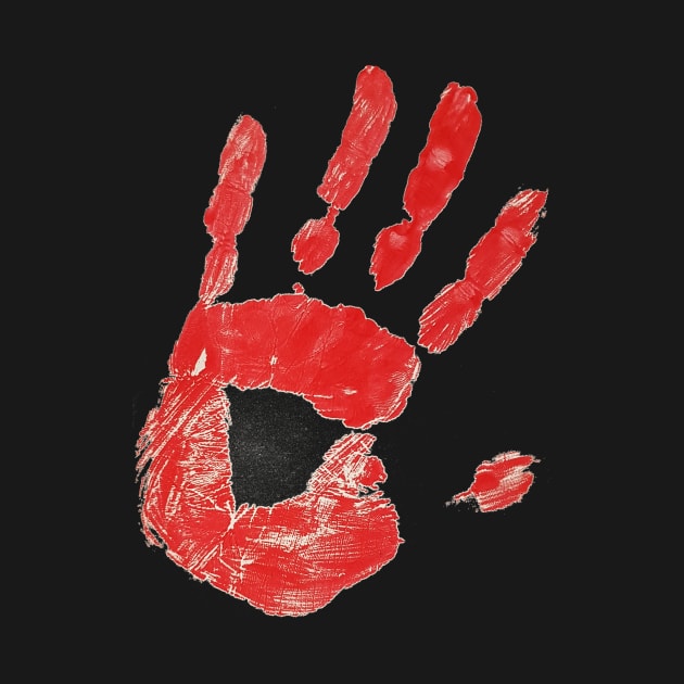 red Hand by lileCa