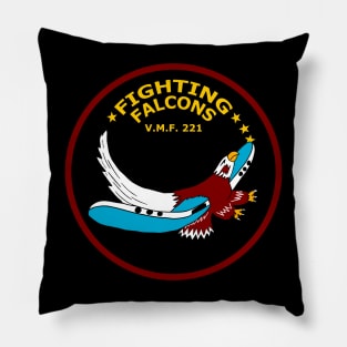 VMF 221 Fighting Falcons Pillow