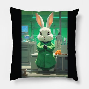 Surgeon rabbit Pillow