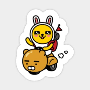 KakaoTalk Friends Muzi & Ryan Magnet