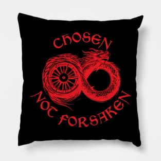 chosen not forsaken - wheel of time Pillow