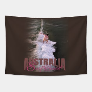 Australia surf board Tapestry