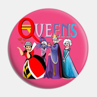 Golden Queens Pin