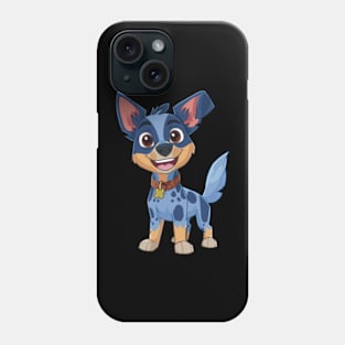 Colour Analysis On Bluey Art Phone Case