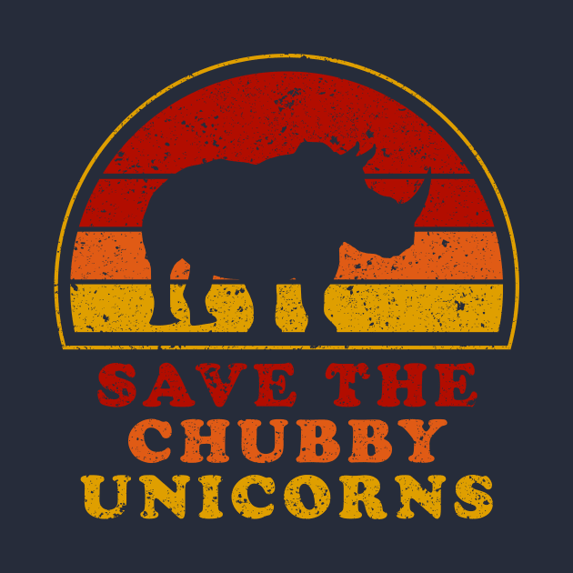 Save The Chubby Unicorns by n23tees