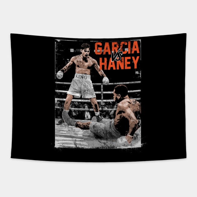 Ryan Garcia vs Haney Tapestry by Bada$$Characters