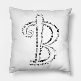 B letter Pillow