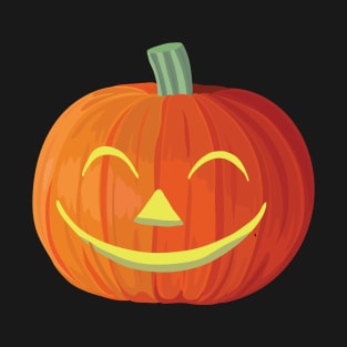 Spooky Smiling Halloween Pumpkin T-Shirt