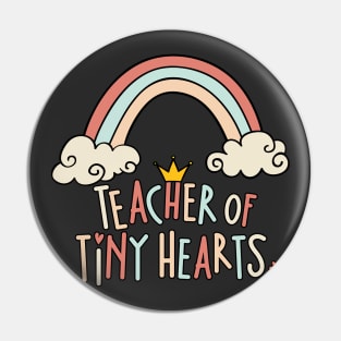 Teacher Of Tiny Hearts Valentine's Day For Teachers Pin