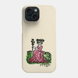 Virgo - Medieval Astrology: Phone Case