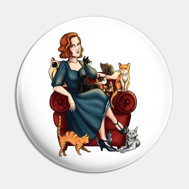 Cat Lady Pin by Molly11