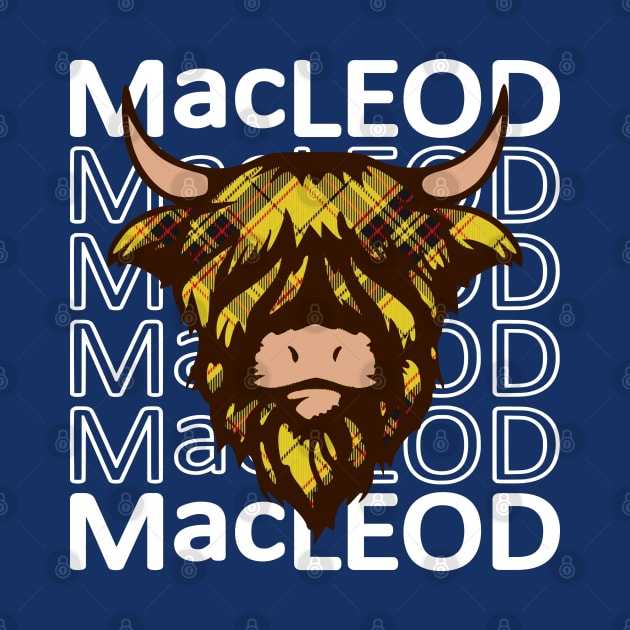 Clan MacLeod - Hairy Coo by Taylor'd Designs