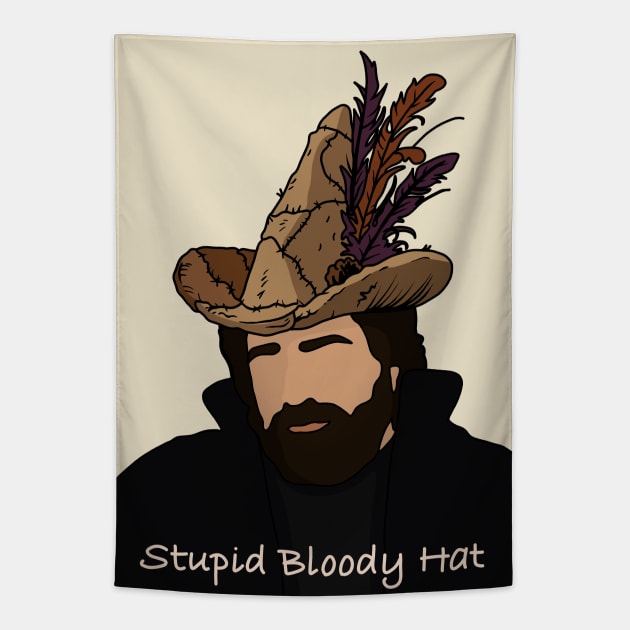 Laszlo's witch skin hat Tapestry by valentinahramov