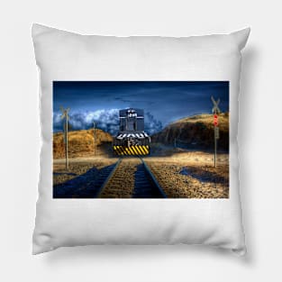 STOP! - Kanmantoo Railway Crossing, The Adelaide Hills, SA Pillow