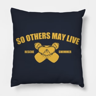 Rescue Swimmer Pillow