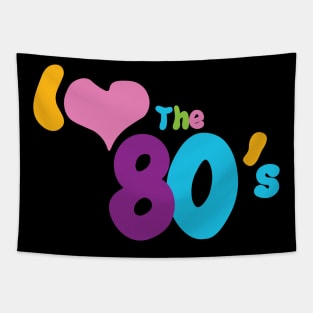 i love the 80`s Tapestry