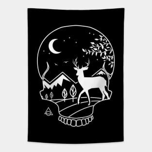 Deer skull Tapestry