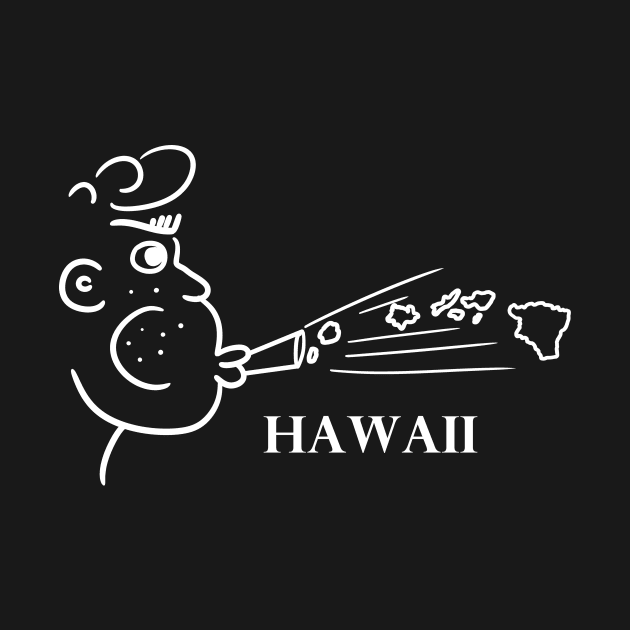 A funny map of Hawaii by percivalrussell