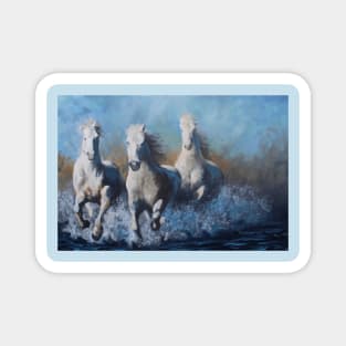 Wild Horses Magnet