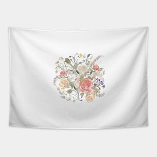 Vintage Boho Florals - Avery Collection Tapestry