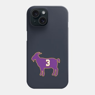 Anthony Davis Los Angeles Purple Goat Qiangy Phone Case