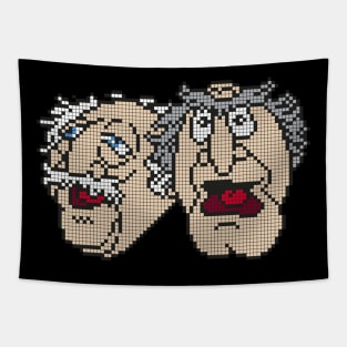 POXELART - Statler and Waldorf for president Tapestry