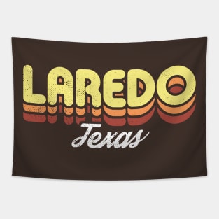 Retro Laredo Texas Tapestry