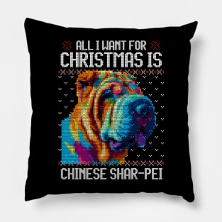 All I Want for Christmas is Giant Schnauzer - Christmas Gift for Dog Lover Pillow